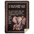 thumbnail image 1 of Gift For Grandma From Grand Children, Snuggle This Blanket - Premium Sherpa, 1 of 3