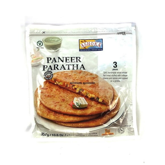 Ashoka congelé - Paneer Paratha 3pcs / 300 gm