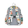 thumbnail image 3 of Cute Dinosaur Pattern Backpack for School,Cute School Bag,Schoolbag with Adjustable Shoulder Straps & Padded Back,13.4"x11"x4.7", 3 of 6