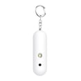 thumbnail image 1 of Llavero Seguridad Alarma Chica Corriendo Jogging Senderismo Supervivencia 130dB Sirena Personal Linterna interior con hebilla Dispositivo alarmante Blanco Methold HA011527-03B, 1 of 6