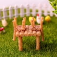 thumbnail image 4 of Wrapped In  In An Independent Carton In The Warehouse Round Table And Chair Ornaments Micro-scenery Succulent Doll House Sand Table Model Decoration-a Set Of Round Table And, 4 of 8