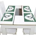 thumbnail image 4 of Ryvnso Placemats Set of 4 Christmas-1 Tree Dining Mats Heat-Resistant Non-Slip Washable Table Mat, 4 of 8