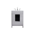 thumbnail image 3 of Elegant Decor Irene 24" Zinc Alloy and MDF Single Bathroom Vanity in Gray, 3 of 5
