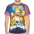 thumbnail image 6 of Simpsons Men's Short-Sleeve T-Shirt Summer Casual Tee Top Breathable Crewneck T-Shirt Large, 6 of 7