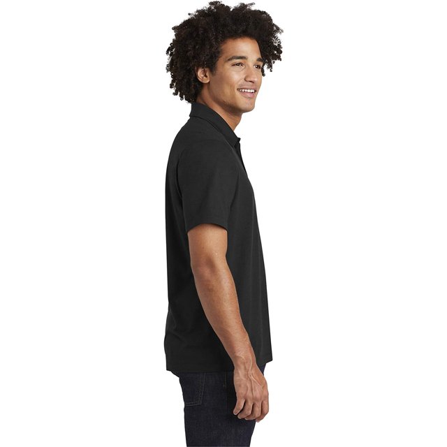 Sport-Tek Polo T-Shirt Homme Tri-Mélange Anti-Humidité