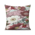 thumbnail image 2 of Charming Vintage Floral Farmhouse Pillow Covers - Linen Cushion Cases 20x20 Inch, Set of 2 - Perfect for Living Room, Bedroom, Sofa, Indoor/Outdoor Decor - Refresh Your Home Today, 2 of 7