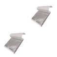 thumbnail image 3 of Injueey 100 Uds. De papel de aluminio para manualidades, papeles dorados, artesanía ligera, decoración de pasteles, oro/plata/oro rosa para decoración Plata 2piezas Injueey CBP584277, 3 of 6