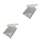 thumbnail image 2 of Toystoory Papel de hoja de aluminio de 100 Uds., papeles dorados brillantes a prueba de agua, láminas doradas, decoración de pastel de comida, Plata 2piezas Toystoory CBP584277, 2 of 6