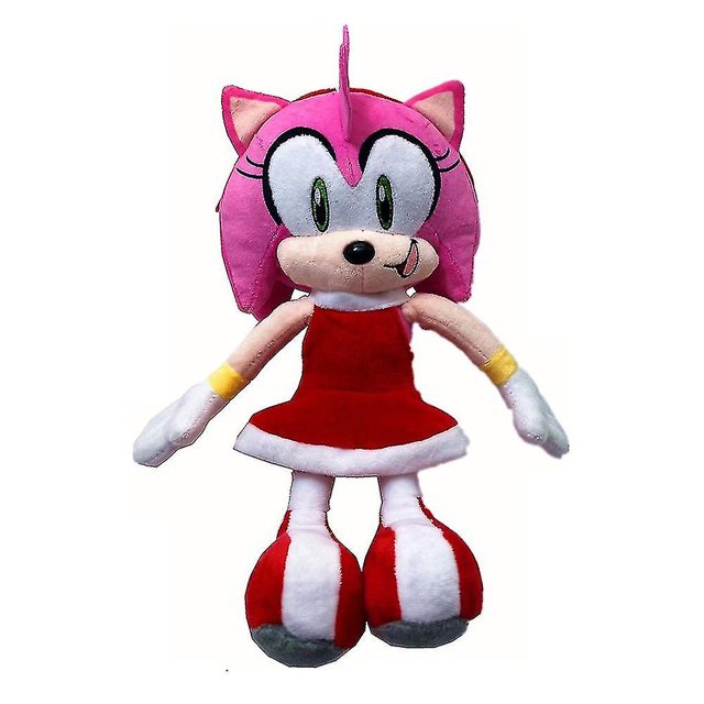 Sonic Game Figure Plush Doll 3d Soft Stuffed Cartoon Toy Kids Hugging Pillow-ZJKDGJKJ