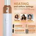 thumbnail image 4 of 5 in 1 Hair Dryer Hot Comb Set Professional Curling Iron Hair Straightener, 4 of 8