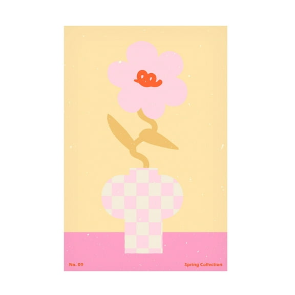 Trademark Fine Art NKTN Spring Flower 09 Canvas Wall Art