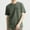 Green, variant on YLSDY Mens T-Shirts Cotton Short Sleeve Pocket Tee Shirt Casual Crew Neck Moisture Wicking Soft Basic T Shirts Green L