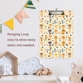 thumbnail image 2 of ALAZA Plastic Clipboard A4 Letter Size Decorative Clipboards for Students Women Men 9" x 12.5" Cute Animals, 2 of 6