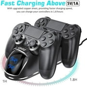 Charging Station Replacement for PlayStation 4 Dualsh,PS4 Controller Charger Dock Station, OIVO 1.8Hrs PS4 Controller Charging Dock