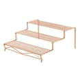 thumbnail image 2 of Kitchen Details Geode 3 Tier Spice Rack Cabinet Organizer in Copper, 2 of 6