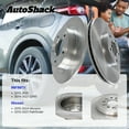 thumbnail image 2 of AutoShack Front Vented & Rear Vented Brake Rotors 4-PC Set Replacement for 2013-2021 Nissan Pathfinder 2015-2024 Nissan Murano 2014-2021 INFINITI QX60 2014-2023 INFINITI Q50, 2 of 4