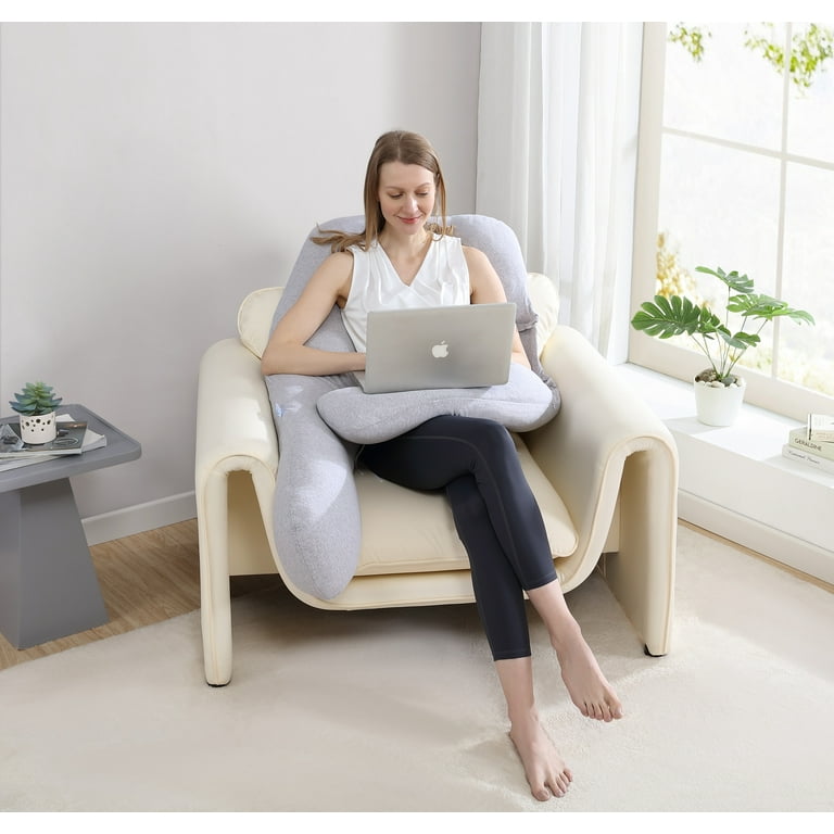 PharMeDoc U-Shape Pregnancy Pillow with Removable Cover photo 6