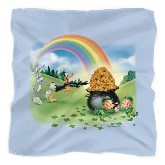 Looney Tunes Bugs and Daffy Mine, Mine, Mine Bandana (21 in x 21 in)