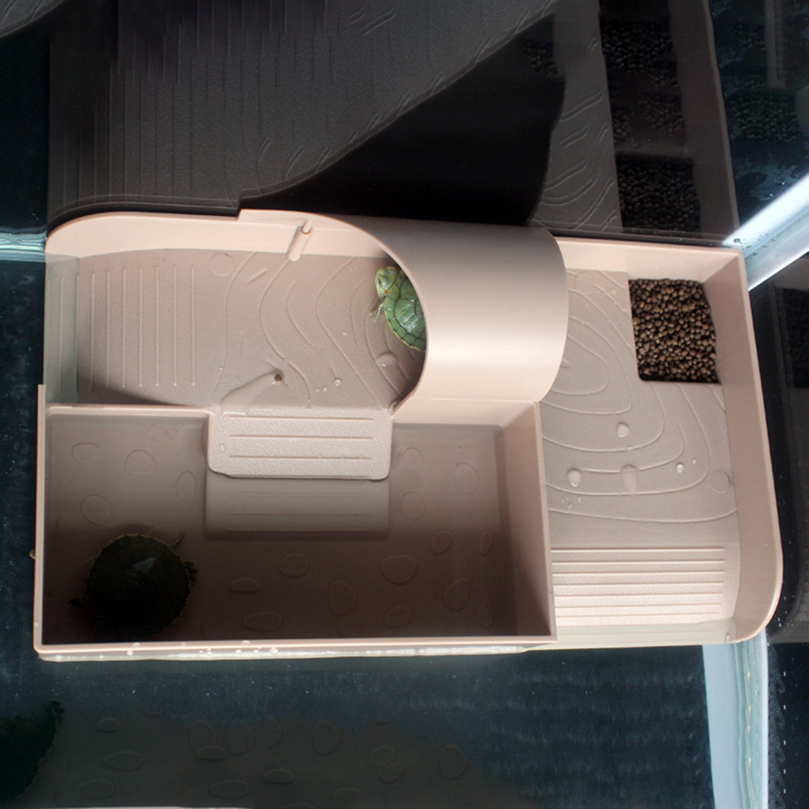 Mosey Multi-use Turtle Terrace Creative   for Fish Tank   Playing and Feeding