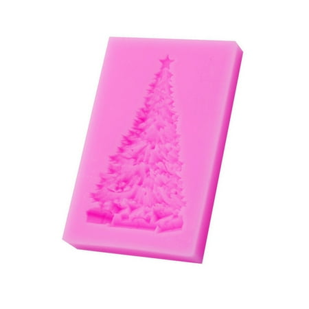 

Uanit Christmas Tree Model Chocolate Fondant Pendant Mold Cake Molds Silicone Non Stick Baking For Candy