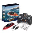 thumbnail image 1 of Mini Barco de Control remoto electrónico de alta velocidad para niños, barco de carreras con luz Led, juguetes de agua para niños, regalos, 2023, 1 of 4