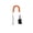 Orange, variant on Towing Rope Knee Rope Towing Rope Suitable For Longboards Stand Up Alternative Leg Towing Rope