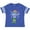 Football Blue and White, variant on Funny Christmas I'm the Sassy Elf with Shoes and Hat Boys or Girls Toddler T-Shirt