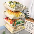 thumbnail image 4 of Set of 4 Sunflowers Pillow Cases, Throw Cushion Cover Cotton Linen Pillowcase Home Decoration,45x45cm, 4 of 4