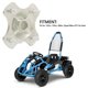 thumbnail image 3 of 4 CUBLO DE EJE DE DIVERSIÓN DE START, DURBLE 24T GO KART CUBO DEL CUBO Rueda Trata del Aea de Alea de Alea, 3 of 7