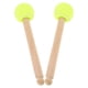 thumbnail image 5 of Green Drum Mallet with Comfortable Wooden Handle and Felt Head for Performance 2pcs, 5 of 5