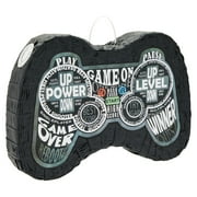 Video Game Pinata for Boys, Gamer Birthday Decorations and Party Supplies, Controller Shaped (Small, 16.5x11x3 in), For Ages 3+