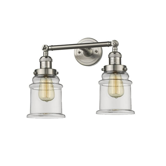 2 Light Vintage Dimmable Led Bathroom Fixture
