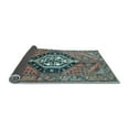 thumbnail image 2 of Ahgly Company Indoor Round Persian Light Blue Traditional Area Rugs, 6' Round, 2 of 4