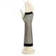 thumbnail image 4 of BRIGHTFUFU 3 pares de guantes de rejilla largos sin dedos, accesorios para fiestas de disfraces de discoteca (negros), 4 of 7