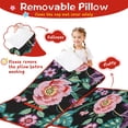 thumbnail image 3 of Pioneer Flower Floral Print Pattern Toddler Nap Mats for Kids Preschool,Sleeping Mat Bag or Kids,Toddler Sleeping Bag,Toddler Nap Mat or Daycare, 3 of 6