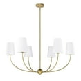 thumbnail image 5 of 3040-42RB-Z-Lite-Shannon - 6 Light Chandelier In Traditional Style-19.25 Inches Tall and 42 Inches Wide-Rubbed Brass  Finish, 5 of 8