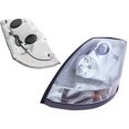 thumbnail image 3 of APA Replacement Headlamp Chrome for 04-18 2004-2018 VN VNM VNL 04-15 2004-2015 VT Pair Passenger Right RH Driver Left LH Side, 3 of 6