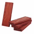 thumbnail image 2 of Padauk Wood Knives Scales, Crafts Making, DIY, Exotic, Knives Makers Mango de material en blanco para cuchillas en blanco Empuñaduras de Cuchillos Knifemakers 4 piezas Baoblaze Balanzas de cuchillos, 2 of 8