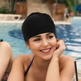 thumbnail image 4 of Hytrove Large Swim Cap 2Pack Waterproof Nylon, 4 of 8