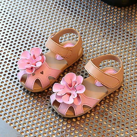 

Kids Girls Flowers Shoes Sandals Princess Shoes Sandals Dancing Shoes