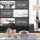 thumbnail image 5 of Cat-Bowls, Elevated Cat-Bowl, Raised Ceramic Cat-Dish with Metal Stand,Pet Water or Food Feeding St, 5 of 5