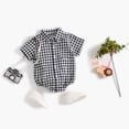 thumbnail image 2 of Ketyyh-chn99 Baby Bodysuits 2023 Flared Sleeve Romper Jumpsuit Bodysuit Black,18M, 2 of 5