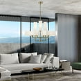 thumbnail image 2 of Livex Lighting - Rubix - 12 Light Extra Large Foyer Chandelier In Contemporary, 2 of 13