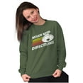 thumbnail image 4 of Funny Cool UFOs Space Alien Believers Sweatshirt for Men or Women Brisco Brands M, 4 of 6