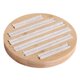 thumbnail image 1 of Bandeja para anillos, organizador de almacenamiento de joyas, caja de soporte redonda, pendiente de madera, regalo, de boda, tienda plana Ropa, zapatos y accesorios Miscelánea lana de arroz Guardurnaity AP015709-03, 1 of 6