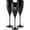 Black, variant on 10 Pcs Acrylic Champagne Flutes Wedding Champagne Flutes Mr and Mrs Champagne Flutes 5.4 fl oz 160 ml (Baby Pink)
