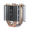 thumbnail image 3 of 6 Heat Pipe Twin Towers Air-cooled Computer Cooler CPU Cooling Fan Installing LGA775 115x 1200 1700 1356 1366 AMD i3 i5 i7 3P/4P, 3 of 6