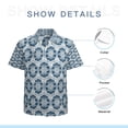 thumbnail image 7 of High Quality Hawaiian Shirts for Men Short Sleeve Aloha Beach Shirt Floral Summer Casual Button Down Shirts Blouses 2JL7YS, 7 of 7