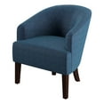 thumbnail image 1 of Scott Living Branson Accent Chair in Blue Tweed, 1 of 10
