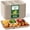 Natural Brown, variant on GPED 125 Pack 5 Compartment Disposable Plates, 10.25" x 8.25" Compostable Paper Plates Bulk, Biodegradable Sugarcane Bagasse Trays, Heavy-Duty School Lunch Trays for Party, Natural Brown